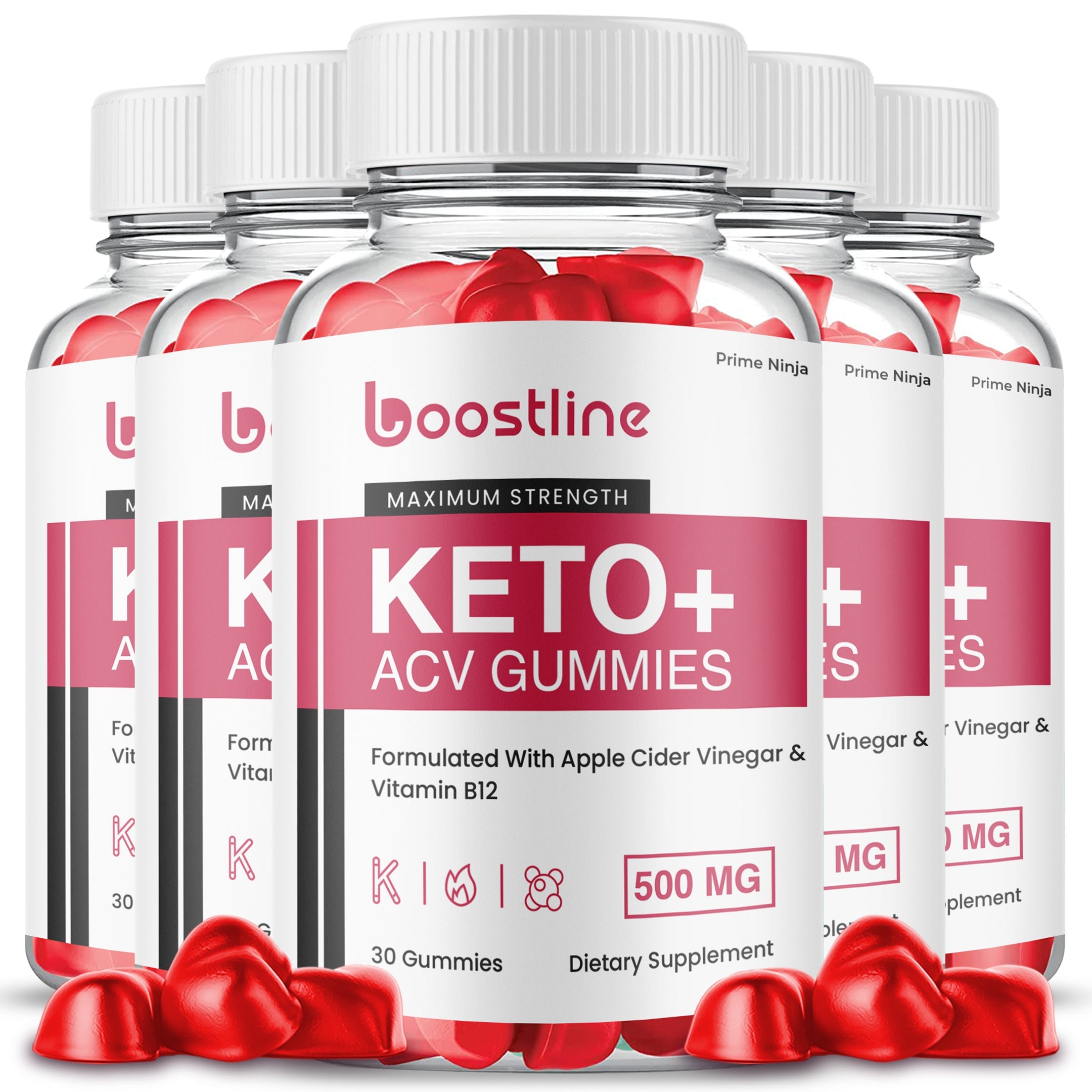 Boostline Keto ACV Gummies (5 Pack)