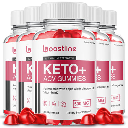 Boostline Keto ACV Gummies (5 Pack)