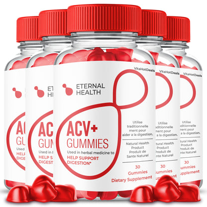 Eternal Health Keto ACV Gummies (5 Pack) | Daily Formula