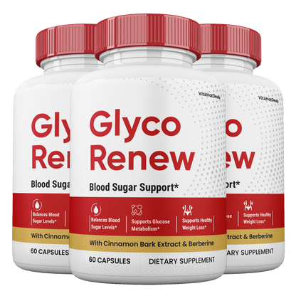 Glyco Renew Blood Sugar Support (3 Pack)