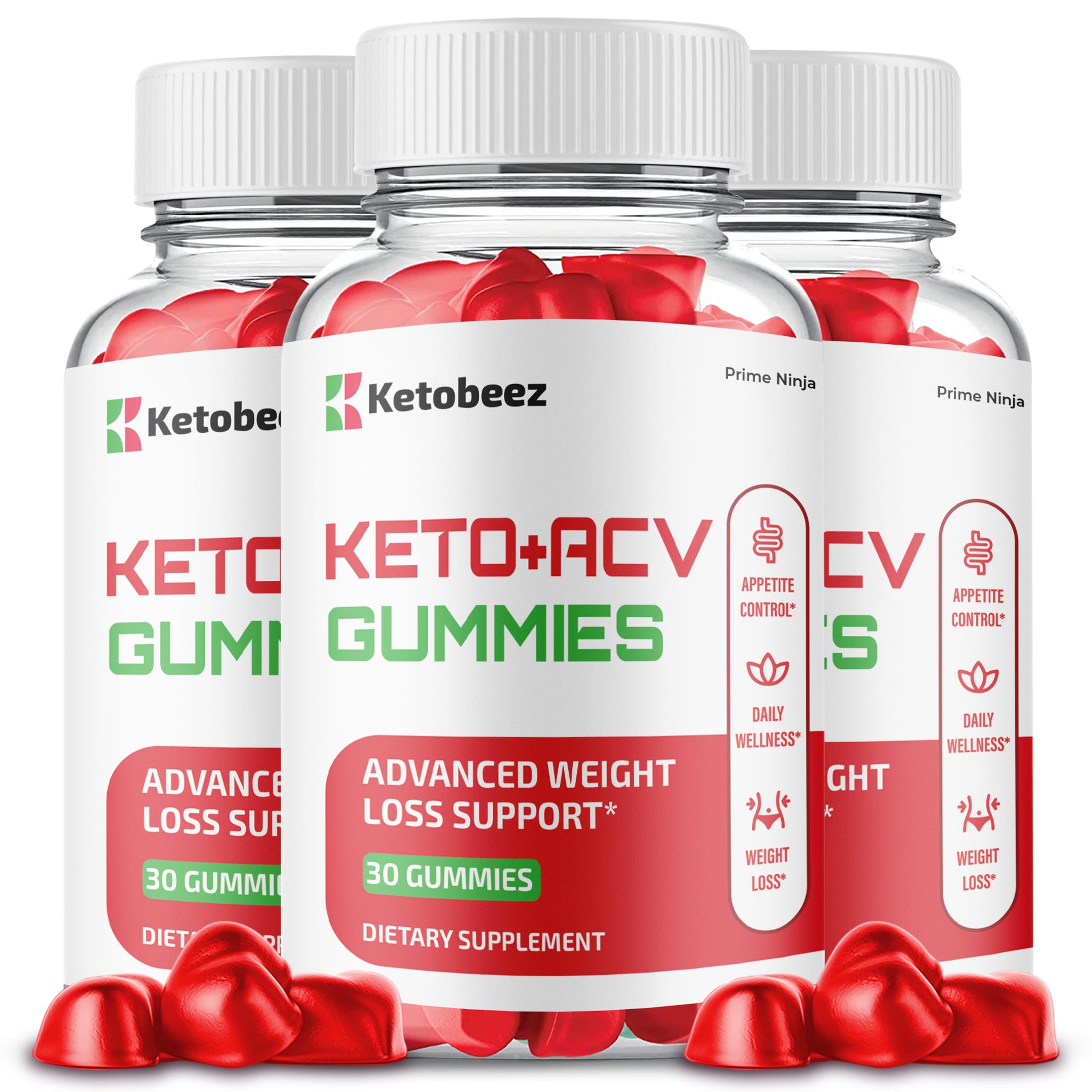 Ketobeez Keto ACV Gummies (3 Pack)