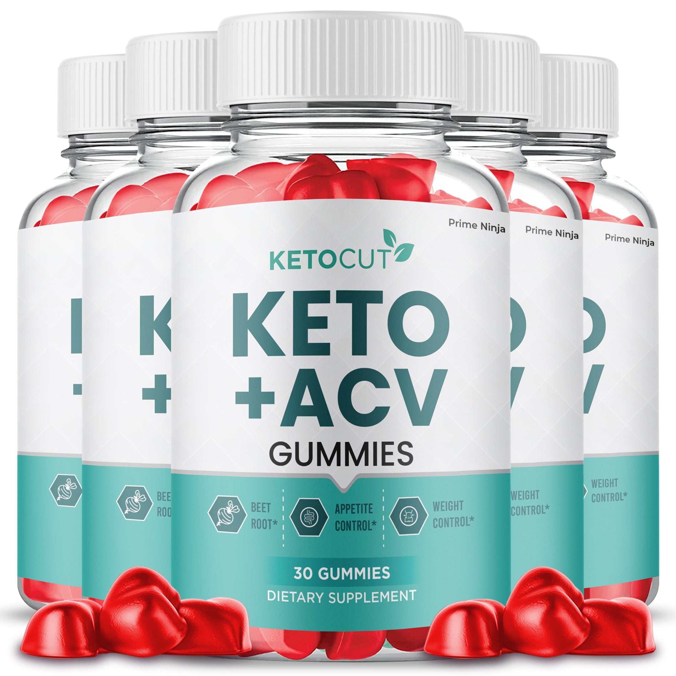 KetoCut Keto ACV Gummies (5 Pack)