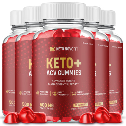 Keto Novofit ACV Gummies (5 Pack)
