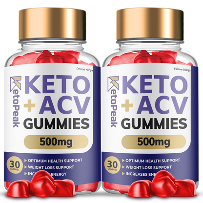 KetoPeak Keto ACV Gummies (2 Pack)