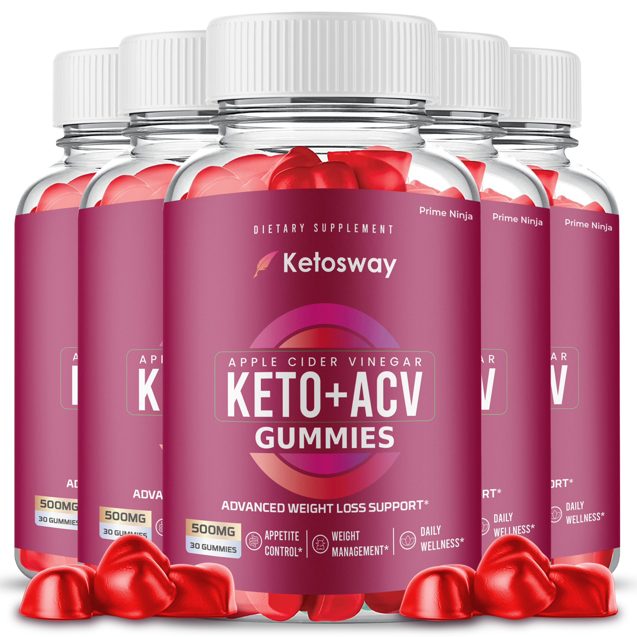 KetoSway Keto ACV Gummies (5 Pack)