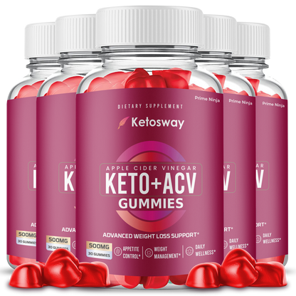 KetoSway Keto ACV Gummies (5 Pack)