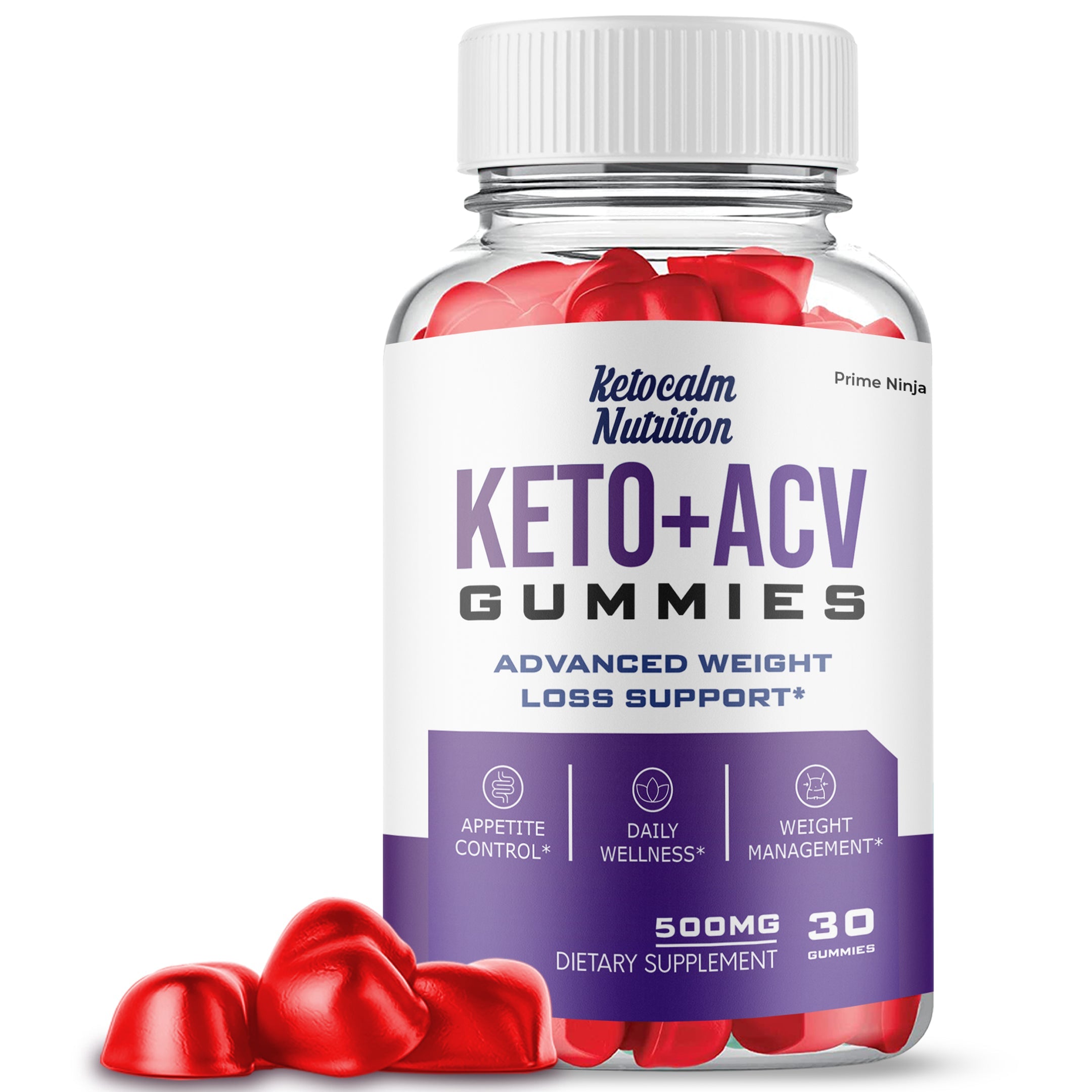Ketocalm Nutrition Keto ACV Gummies (1 Pack)
