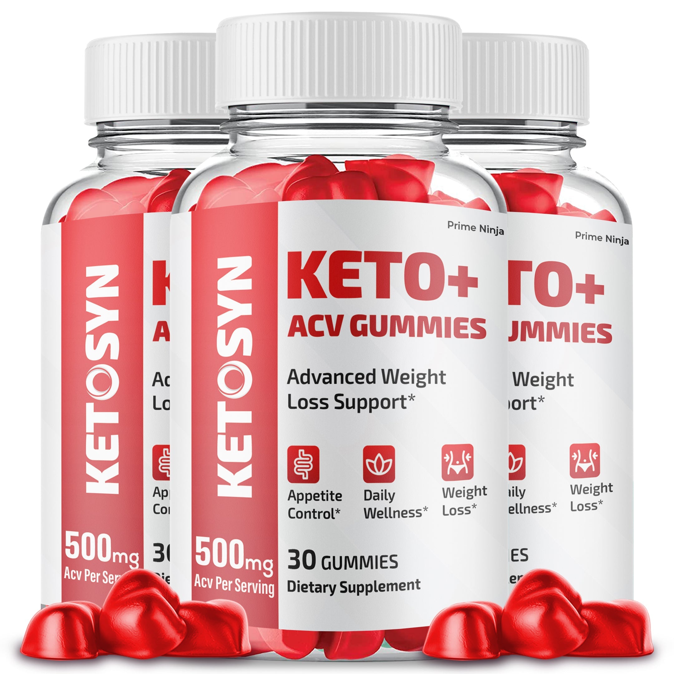 Ketosyn Keto ACV Gummies (3 Pack)