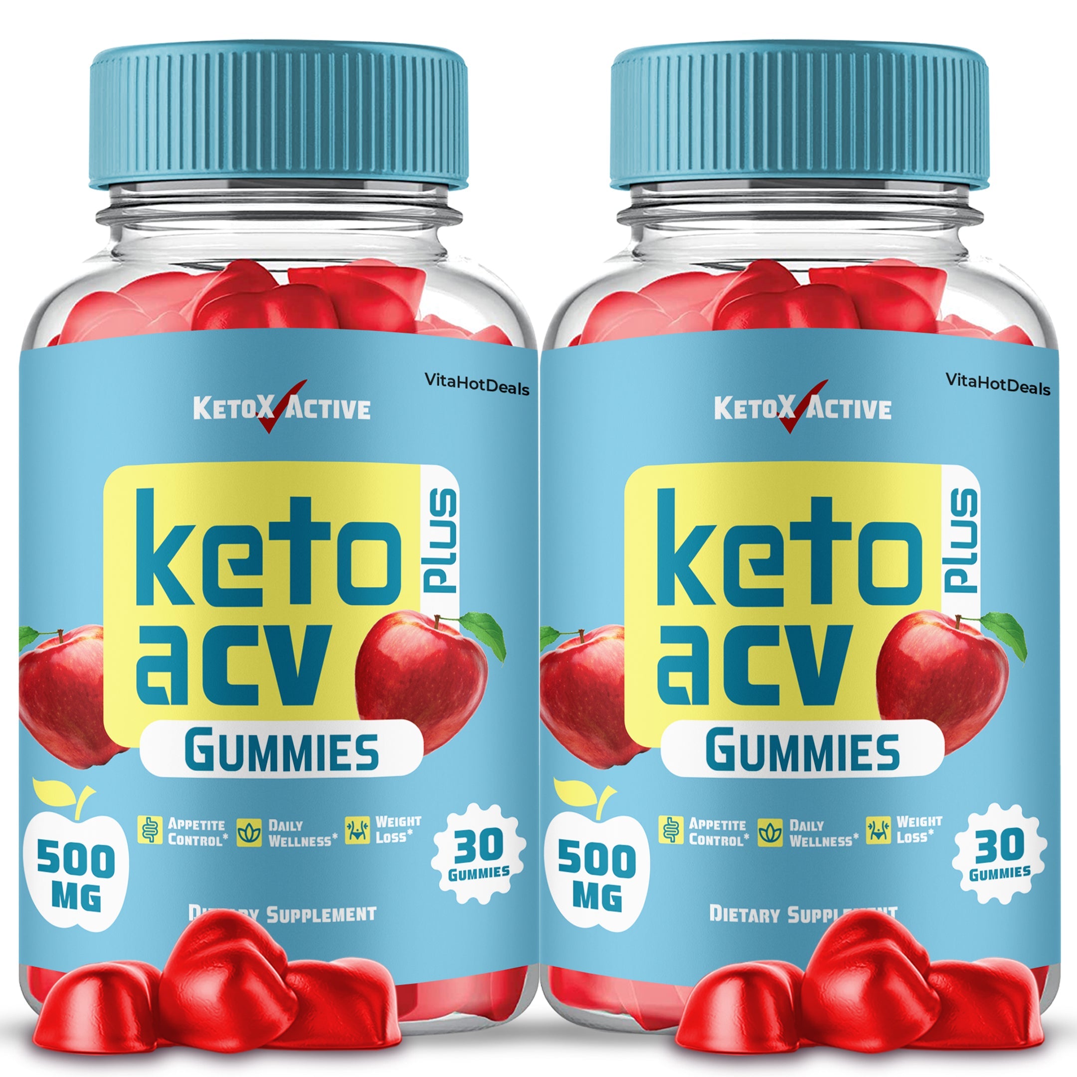 KetoX active ACV Gummies (2 Pack)