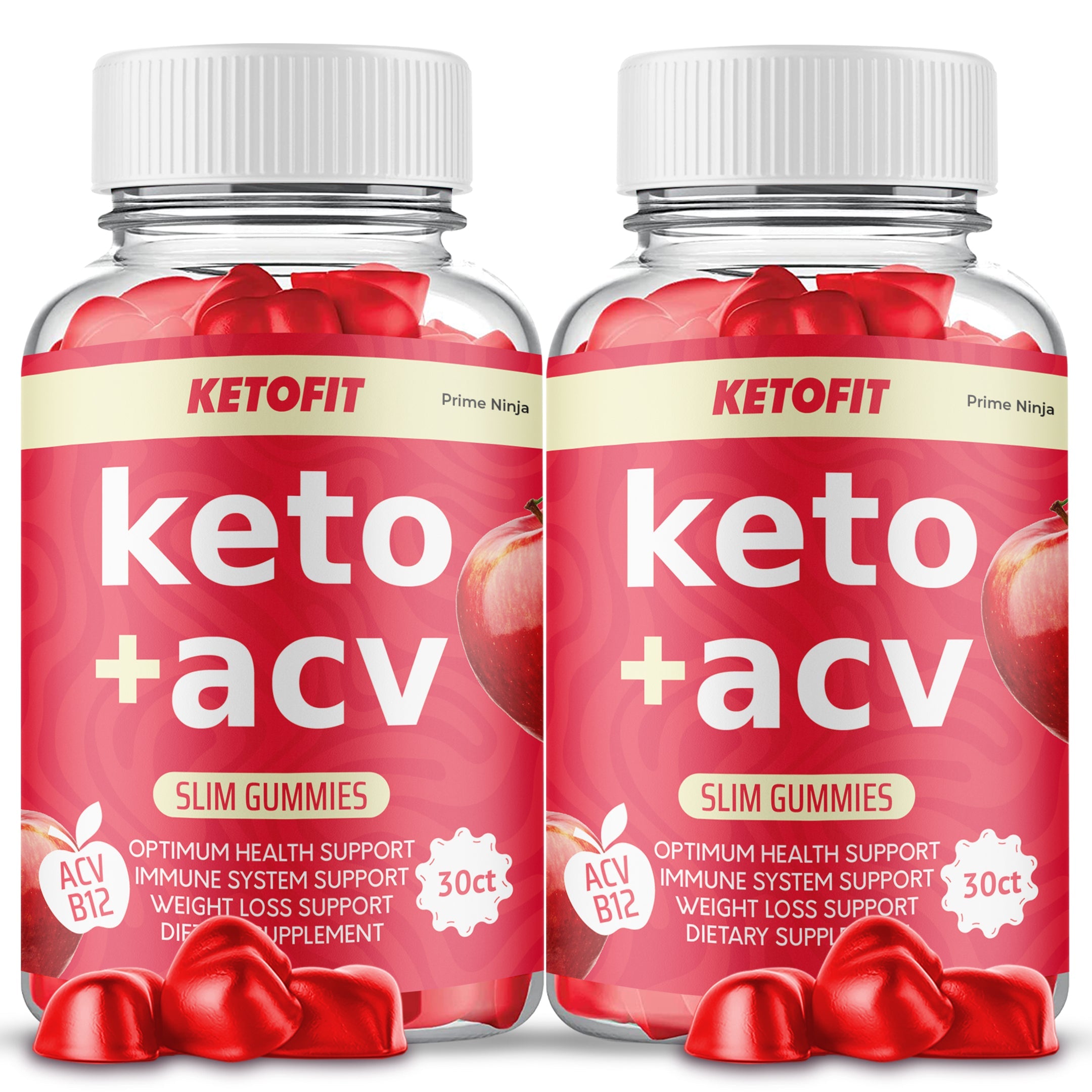 KetoFit Keto ACV Gummies (2 Pack)