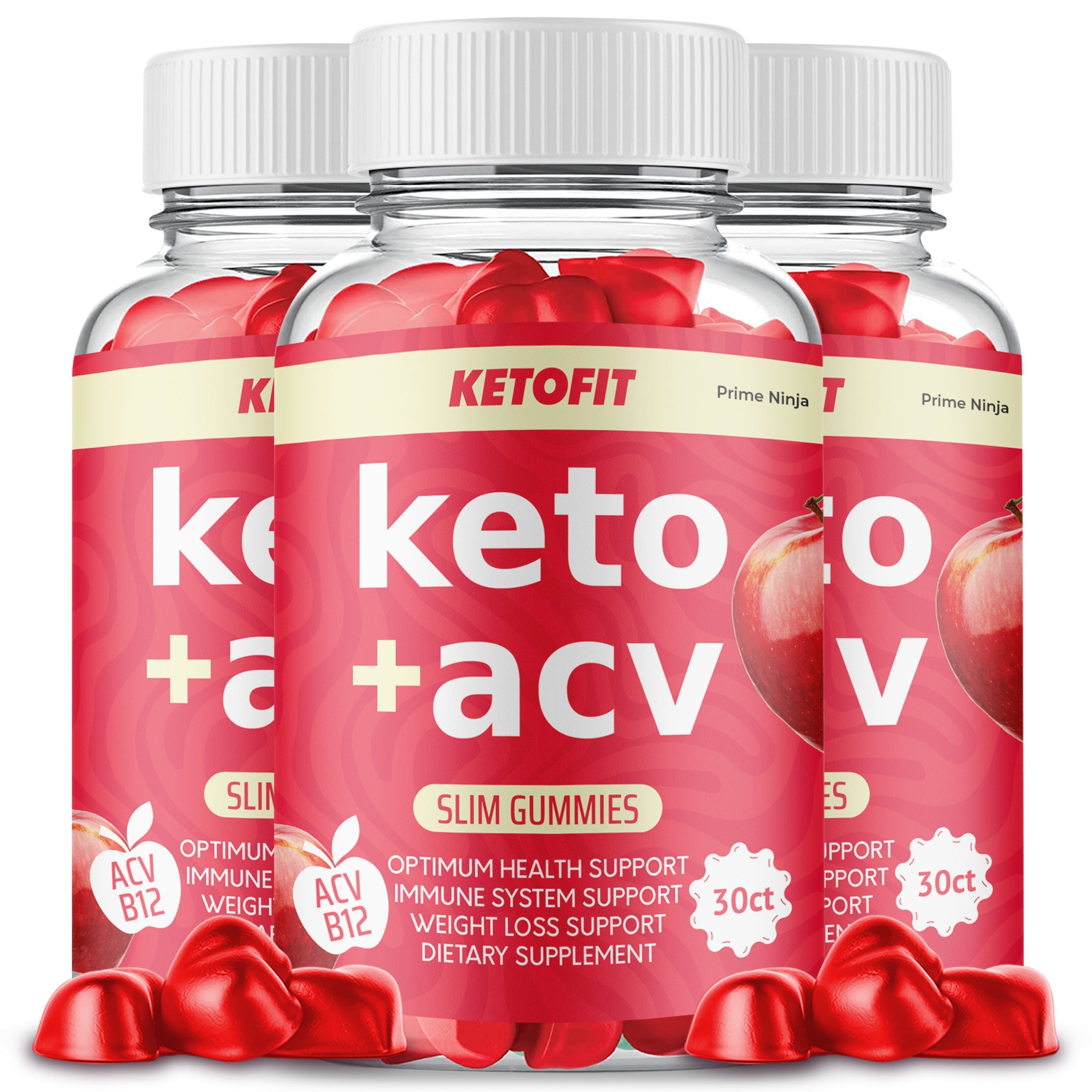 KetoFit Keto ACV Gummies (3 Pack)