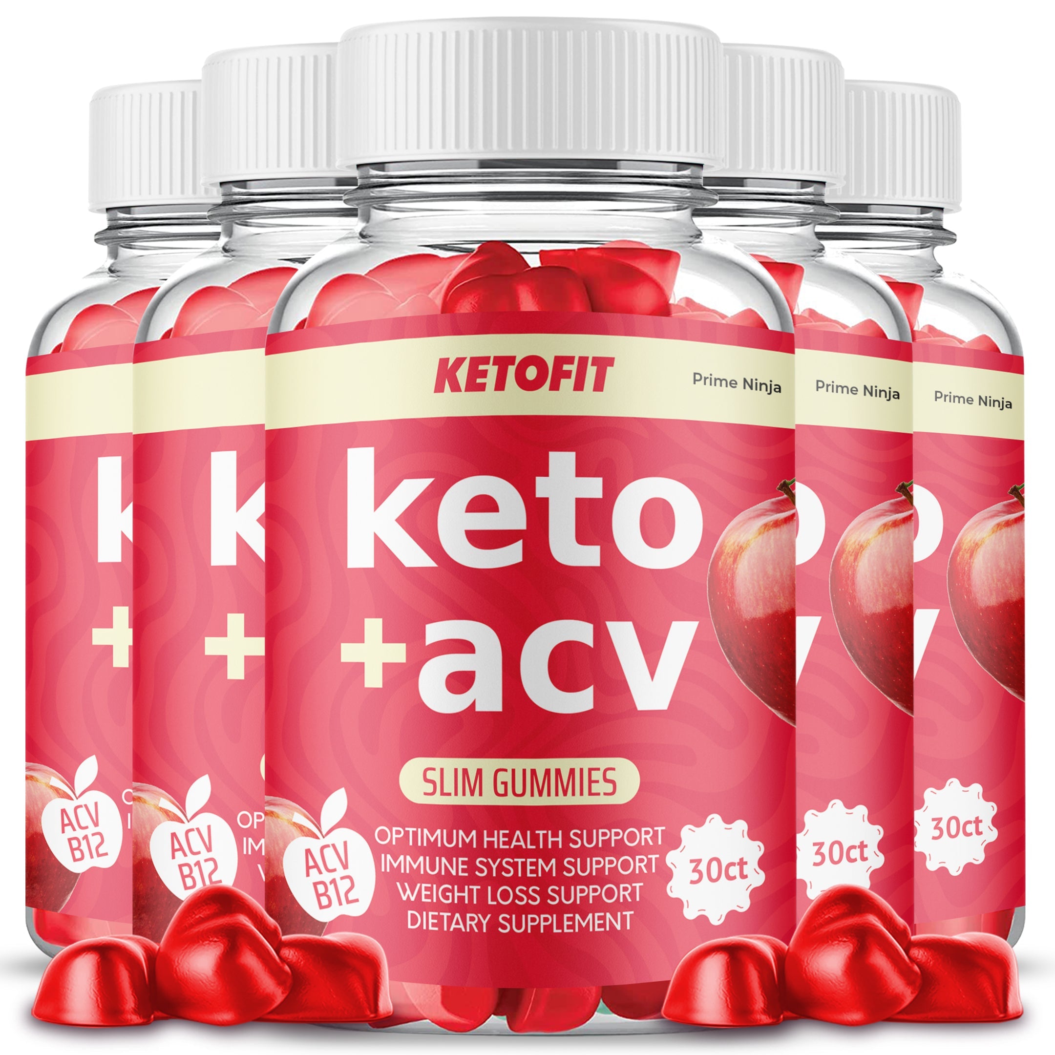 KetoFit Keto ACV Gummies (5 Pack)
