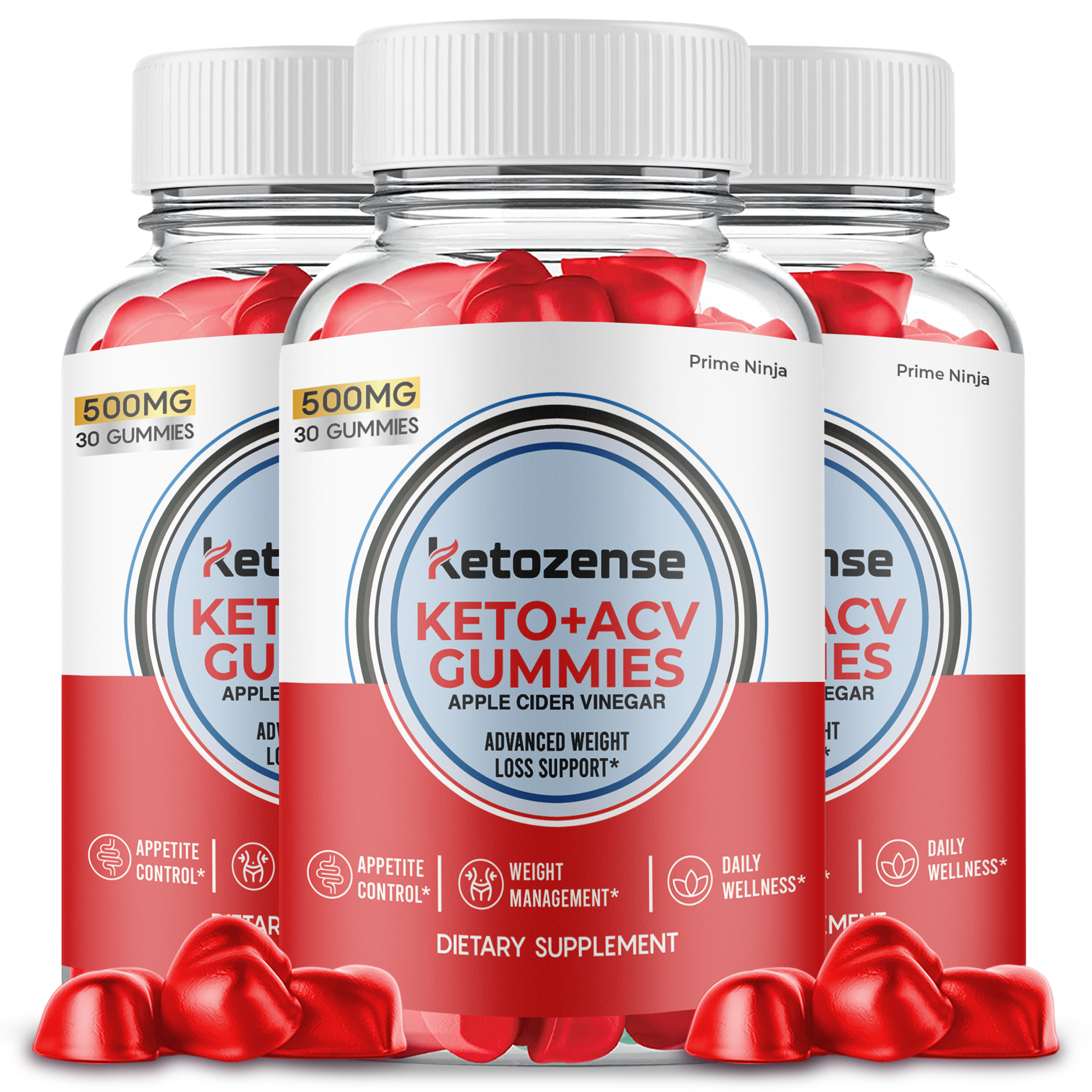 Ketozense Keto ACV Gummies (3 Pack)