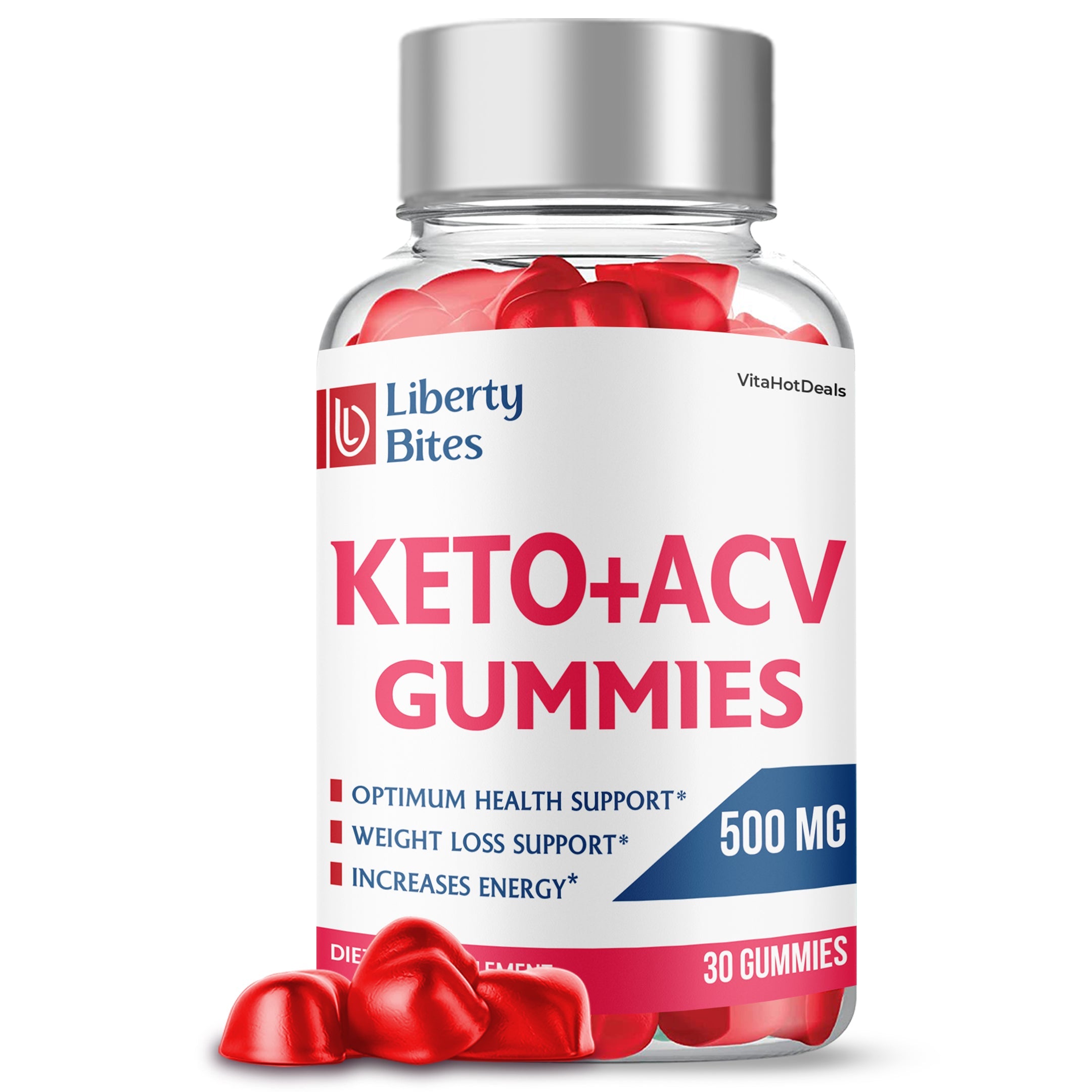 Liberty Bites Keto ACV Gummies (1 Pack)