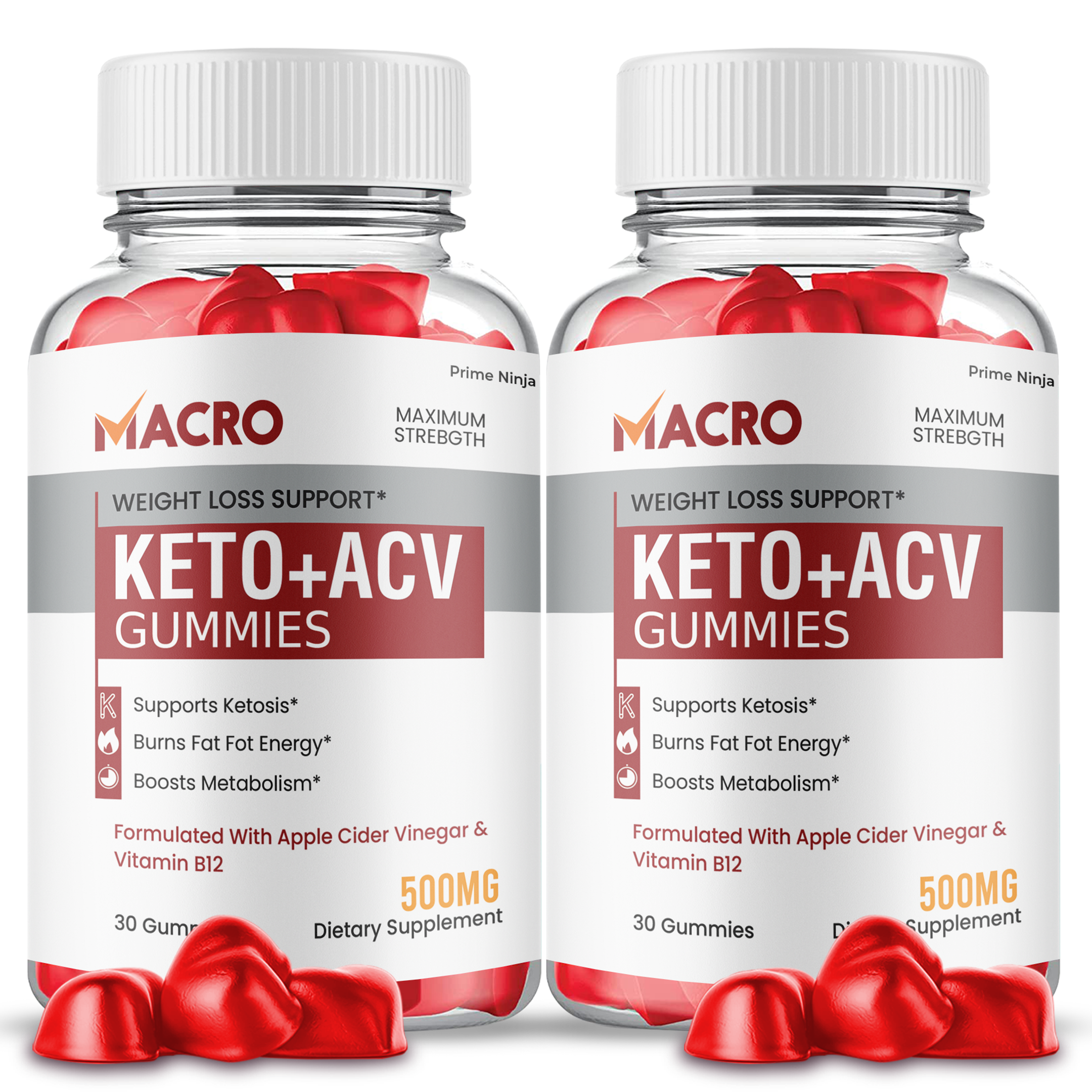 Macro Keto ACV Gummies (2 Pack)