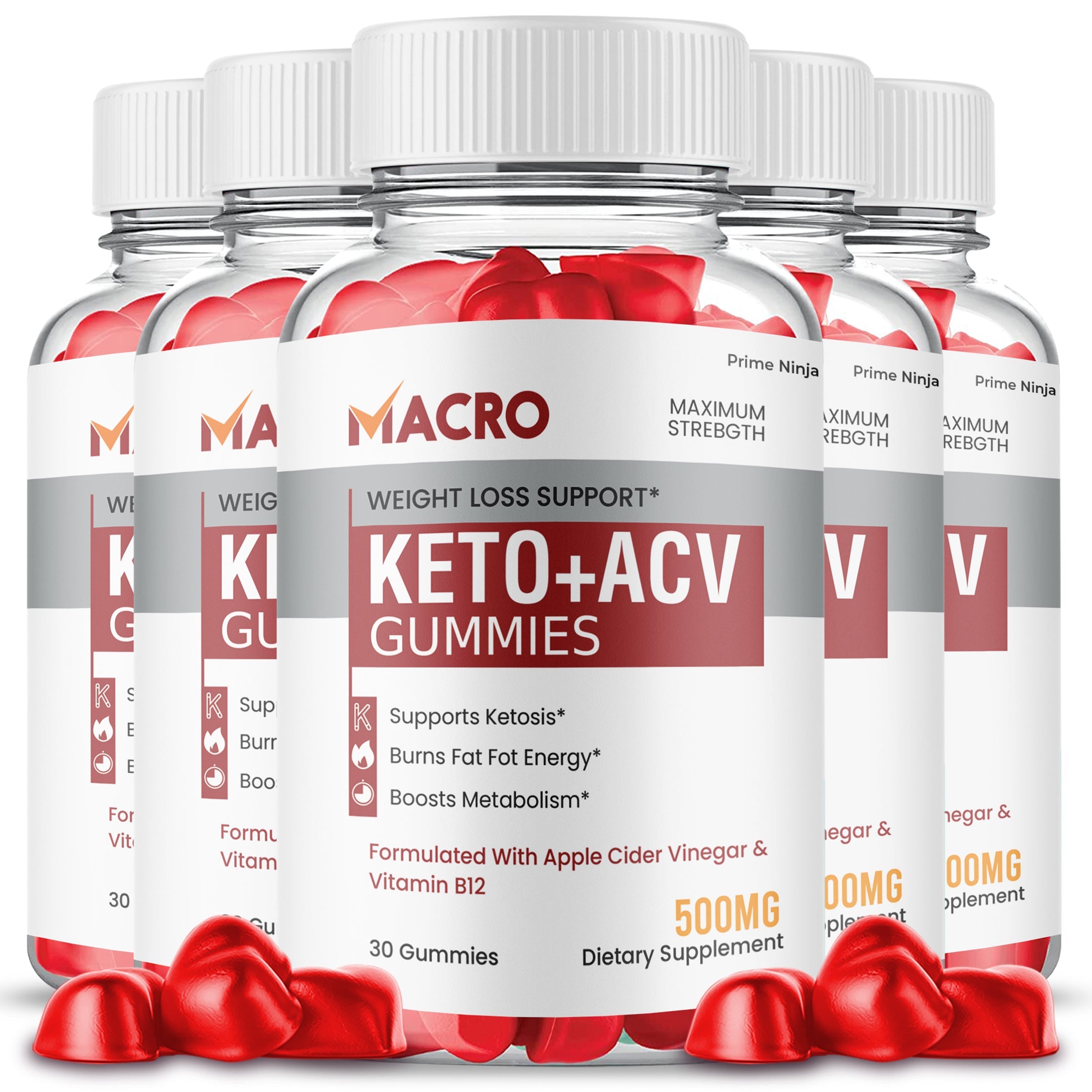 Macro Keto ACV Gummies (5 Pack)