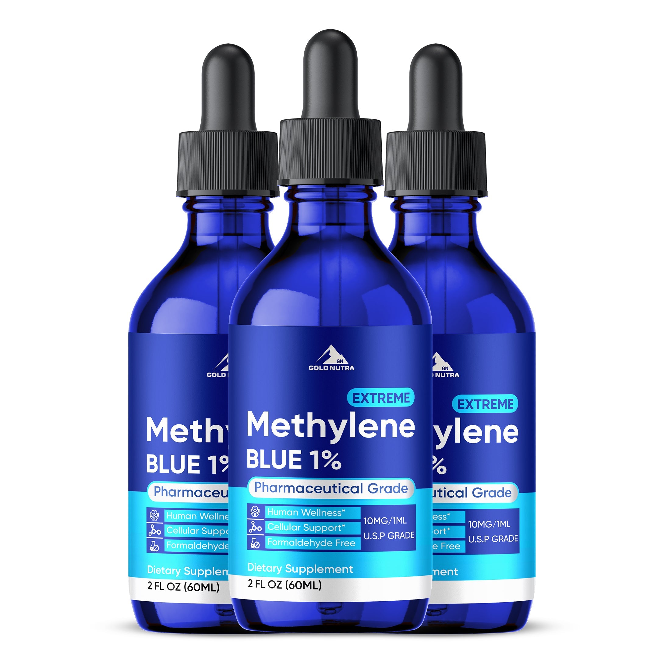 Methylene Blue 1% Drops (3 Pack)