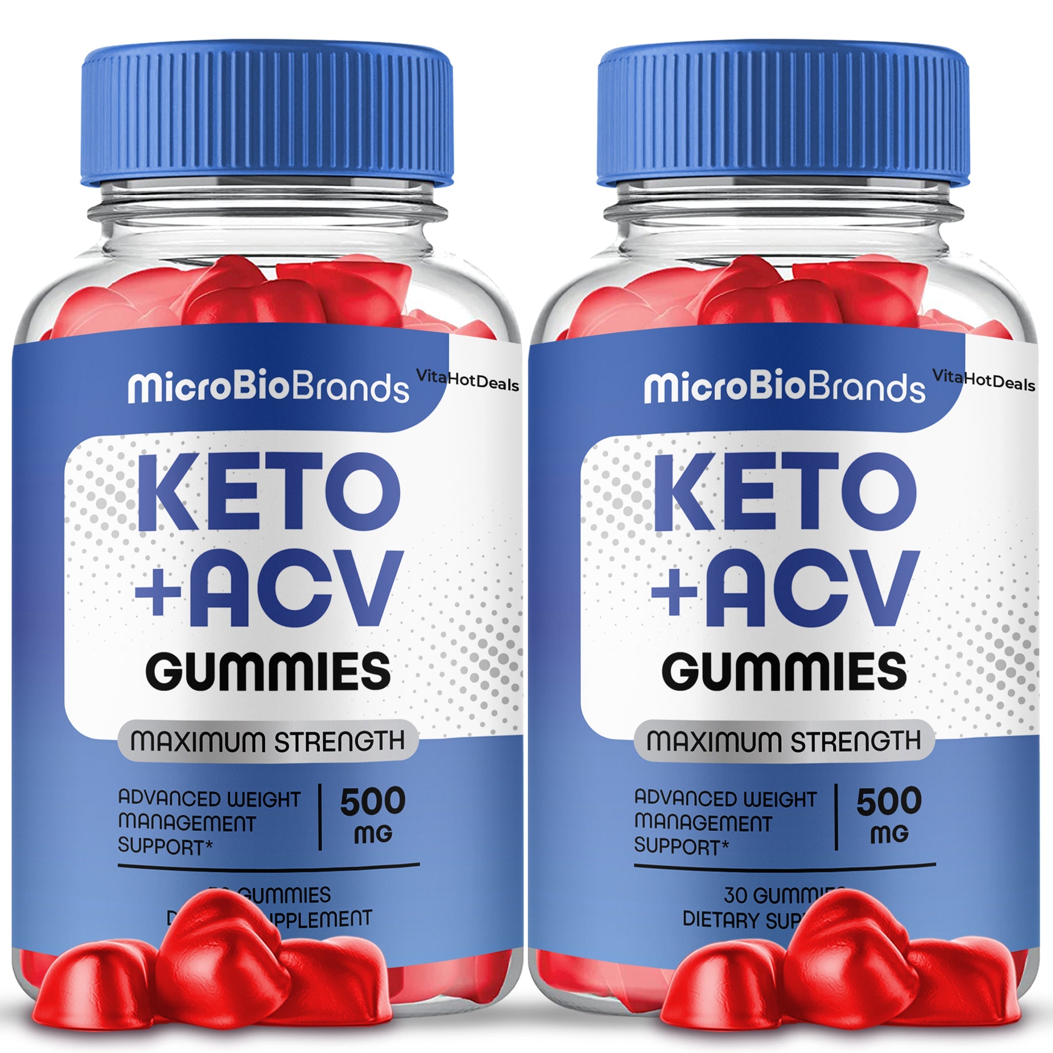MicroBioBrands Keto ACV Gummies (2 Pack)