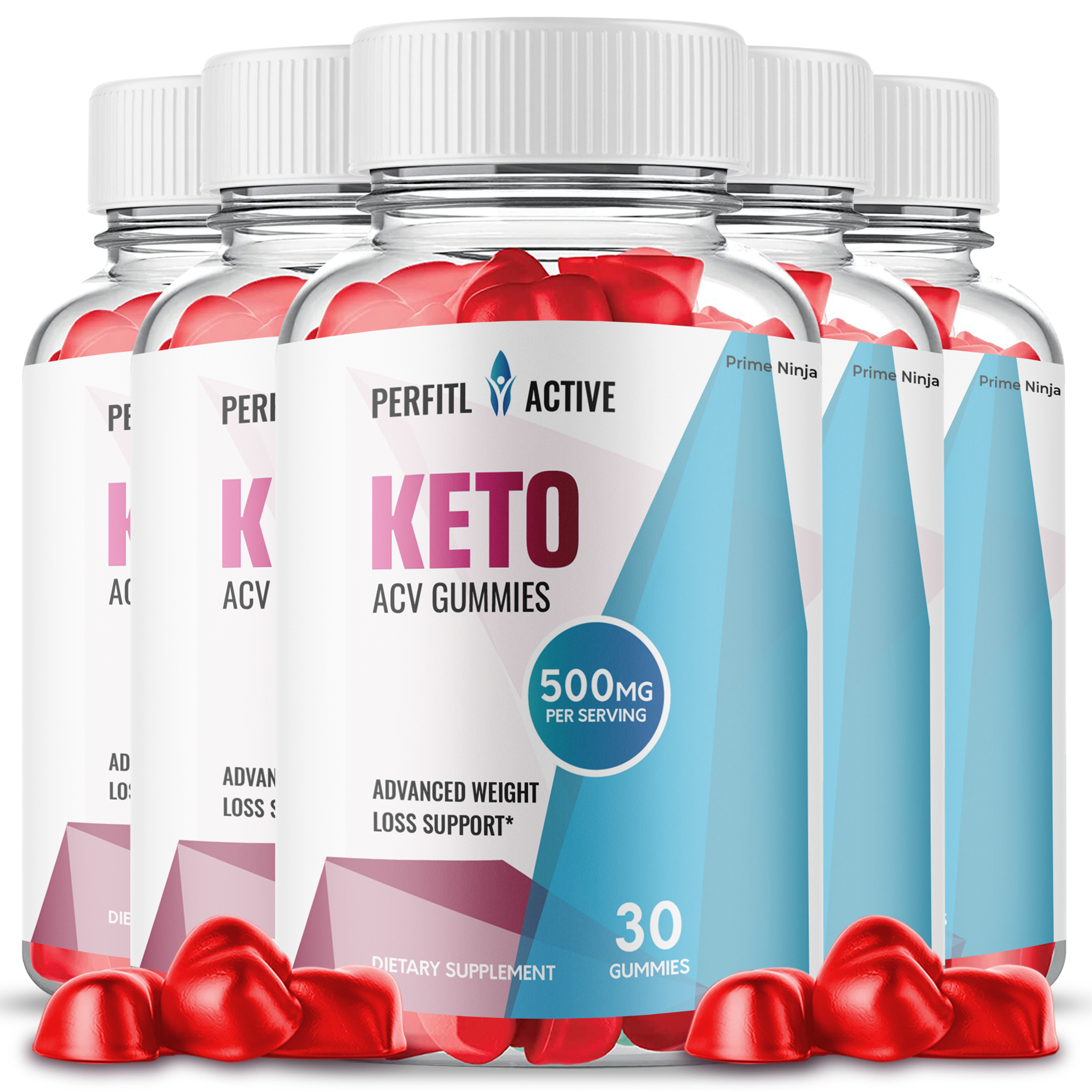 Perfit Active Keto ACV Gummies (5 Pack)