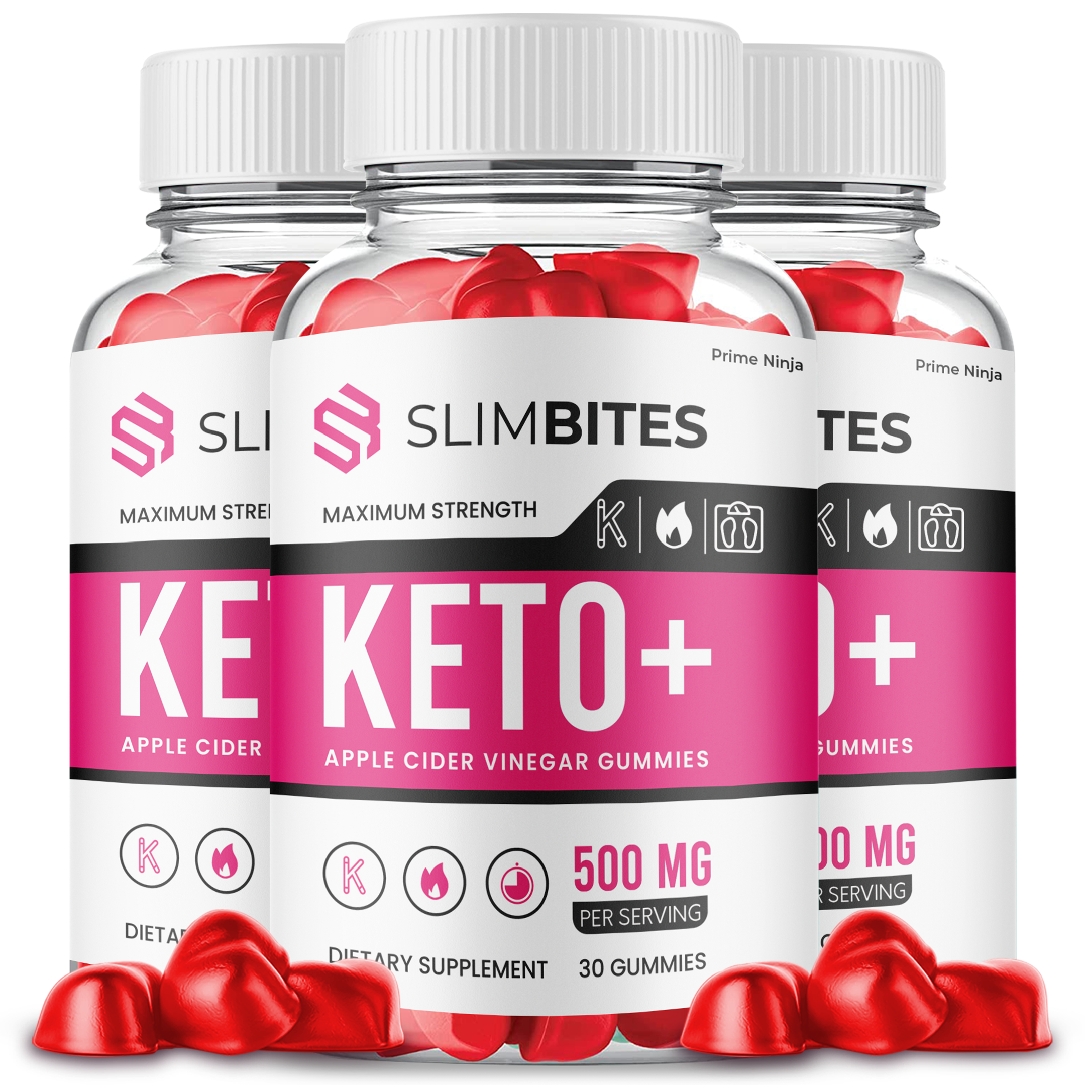 SlimBites Keto ACV Gummies (3 Pack)