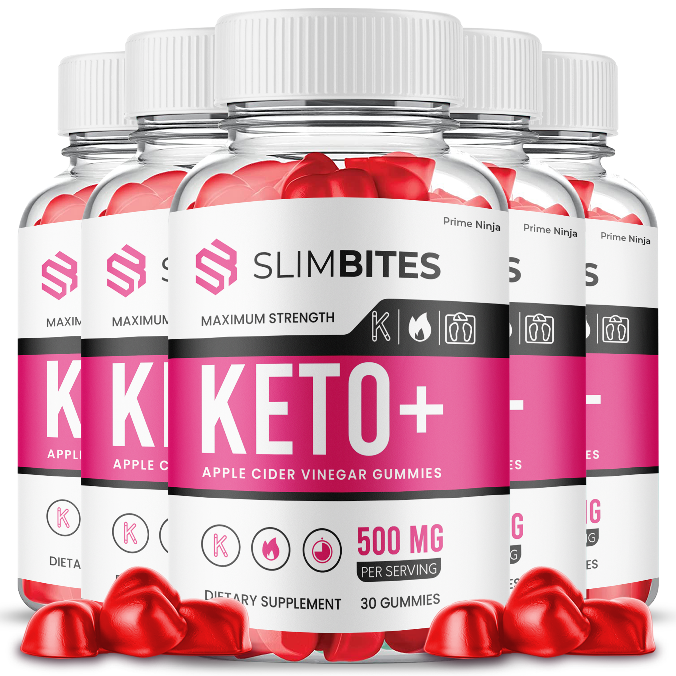 SlimBites Keto ACV Gummies (5 Pack)