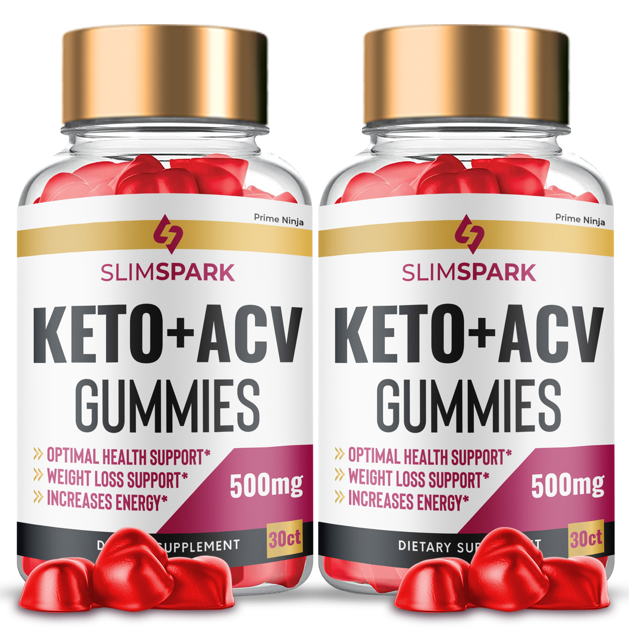 SlimSpark Keto ACV Gummies (2 Pack)