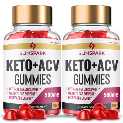 SlimSpark Keto ACV Gummies (2 Pack)