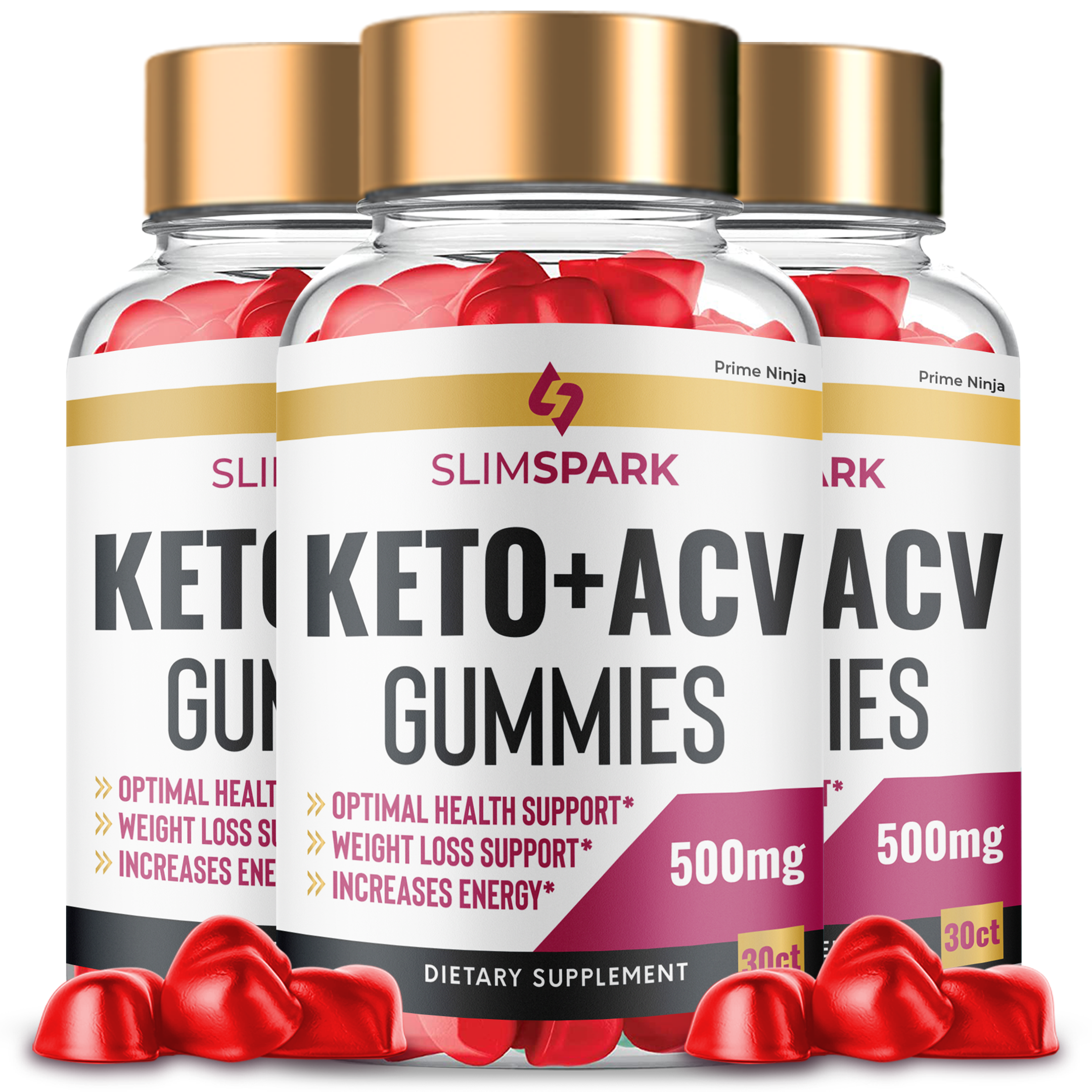 SlimSpark Keto ACV Gummies (3 Pack)