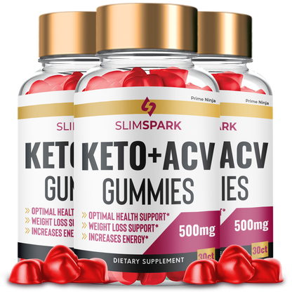 SlimSpark Keto ACV Gummies (3 Pack)