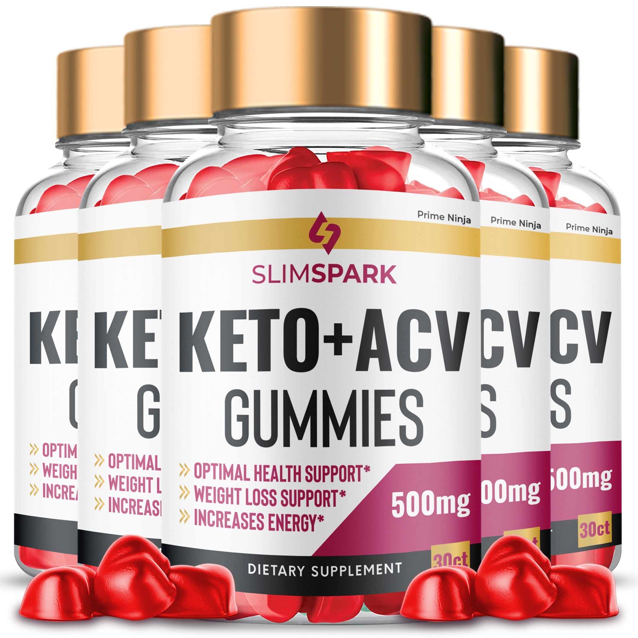 SlimSpark Keto ACV Gummies (5 Pack)