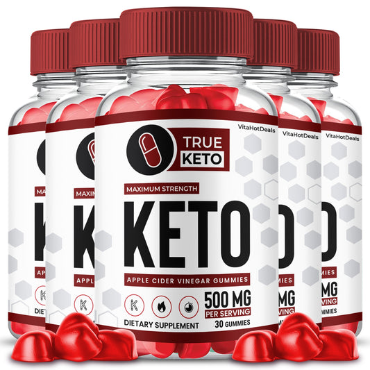 True Keto ACV Gummies (5 Pack)
