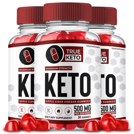 True Keto ACV Gummies (3 Pack)