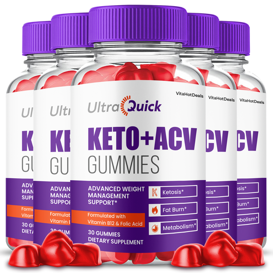 Ultra Quick Keto ACV Gummies (5 Pack)