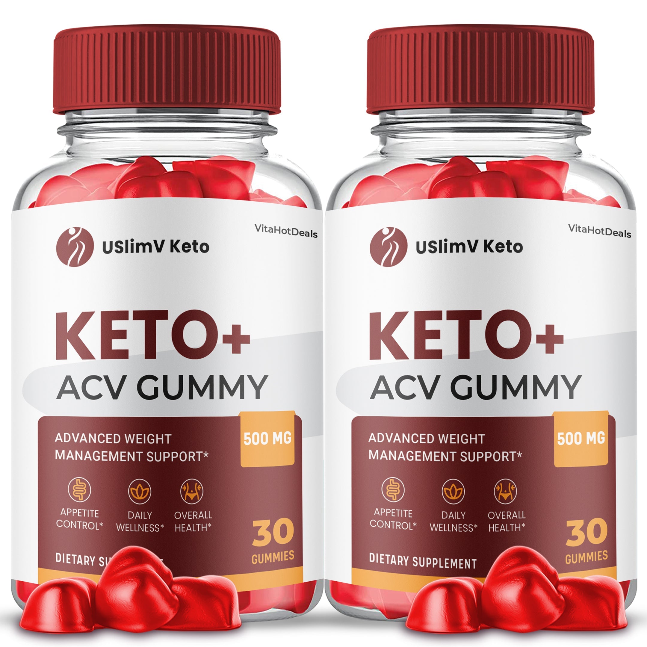 UslimV Keto ACV Gummies (2 Pack)