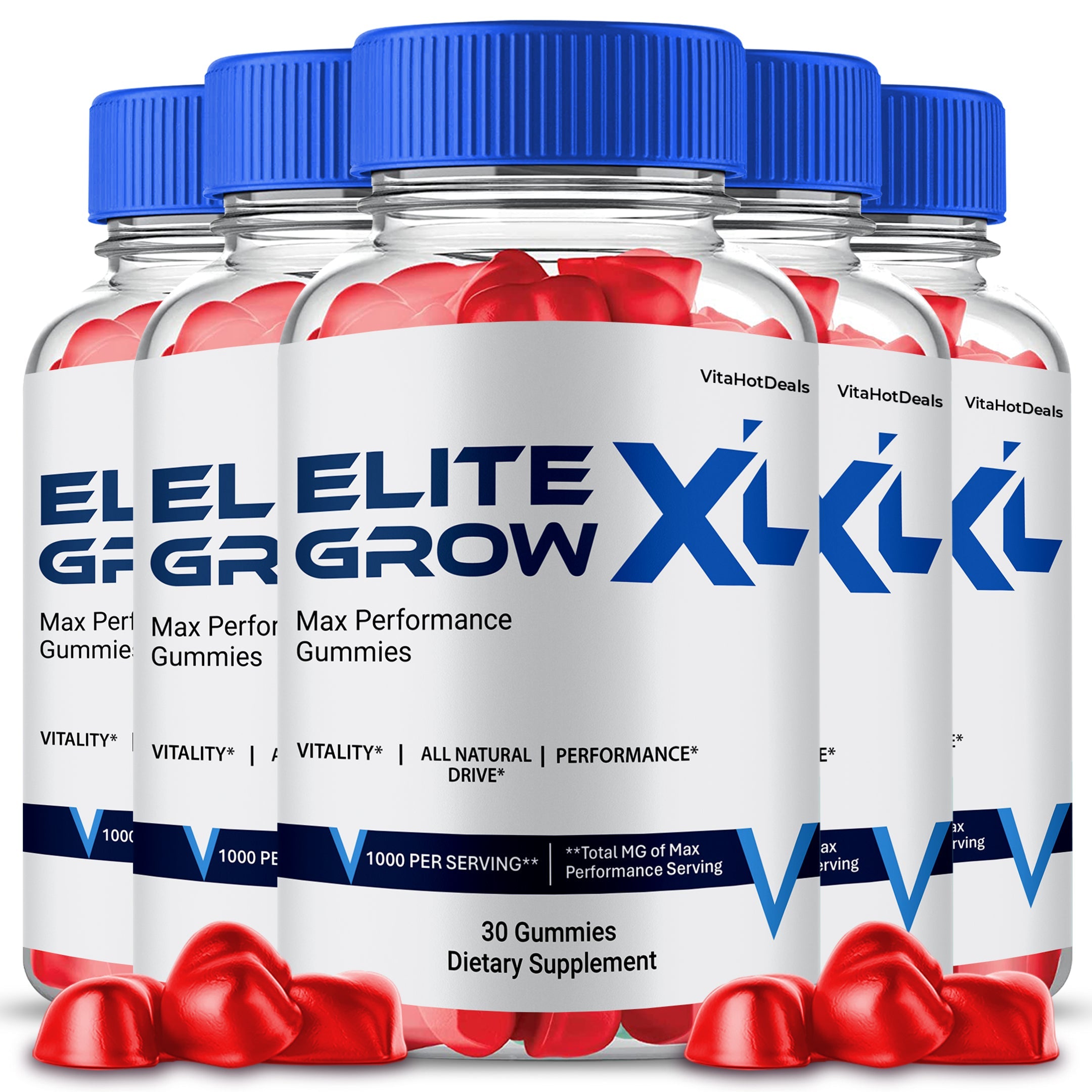 Elite Grow XL Gummies (5 Pack)