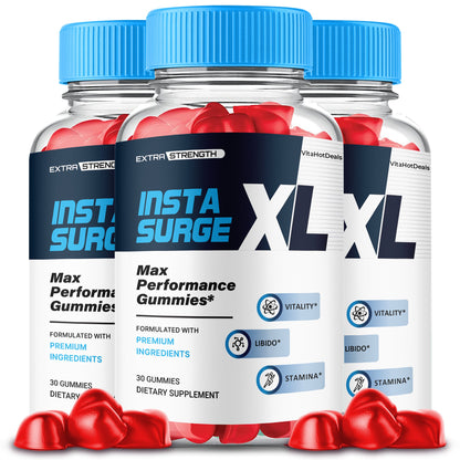 Insta Surge XL Gummies (3 Pack) | Daily Formula