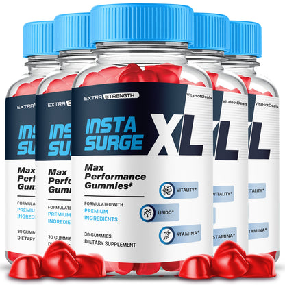 Insta Surge XL Gummies (5 Pack) | Daily Formula