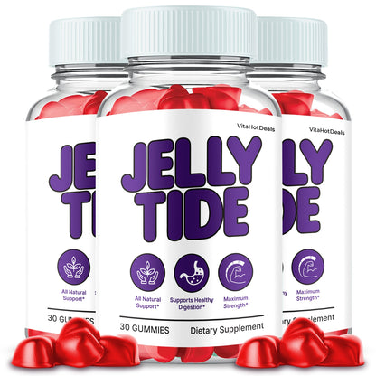 Jelly Tide ACV Gummies (3 Pack) | Daily Formula