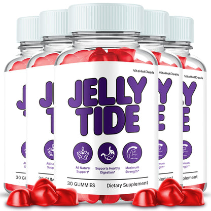 Jelly Tide ACV Gummies (5 Pack) | Daily Formula