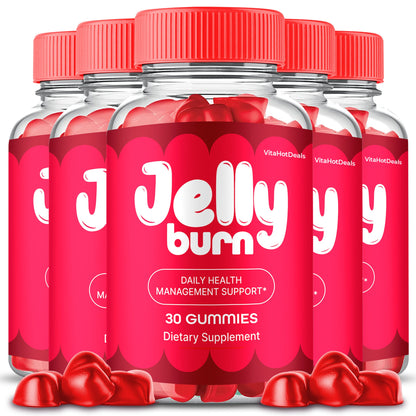 Jelly Burn ACV Gummies (5 Pack)