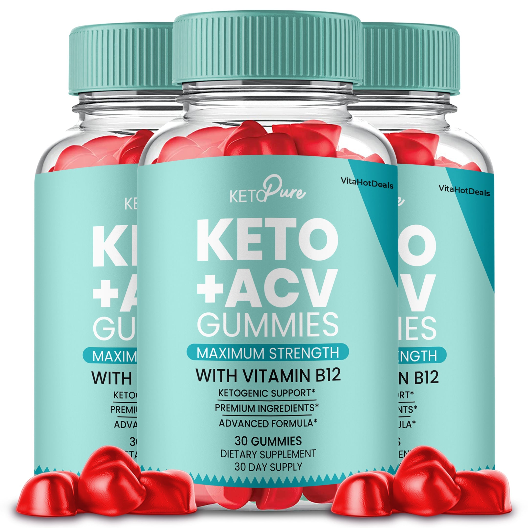 Keto Pure ACV Gummies (3 Pack)