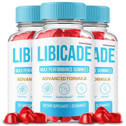 Libicade Gummies (3 Pack) | Daily Formula