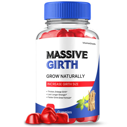 Massive Girth Gummies (1 Pack) | Daily Formula
