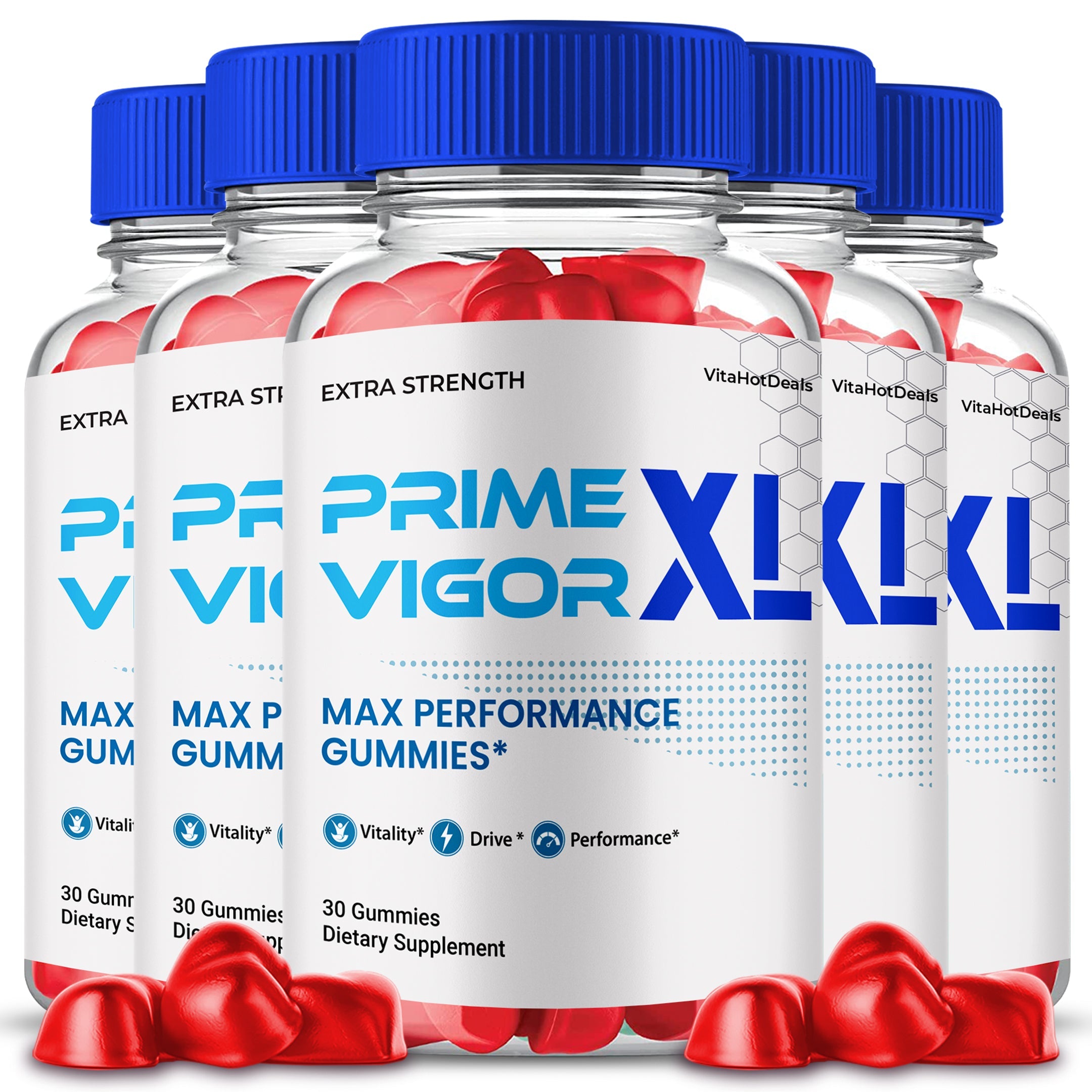 Prime Vigor XL Gummies (5 Pack)