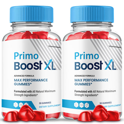 Primo Boost XL Gummies (2 Pack) | Daily Formula