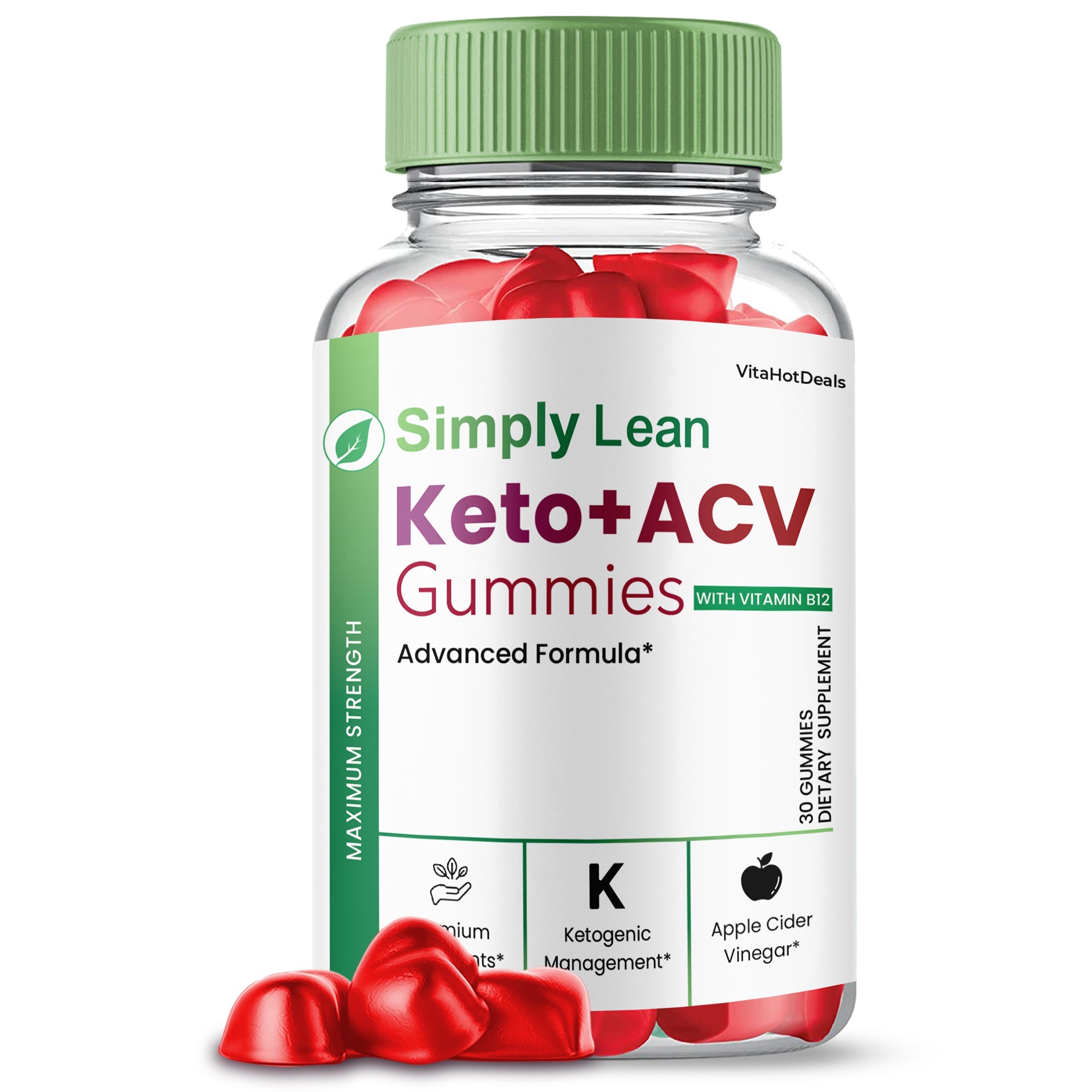 Simply Lean Keto ACV Gummies (1 Pack)