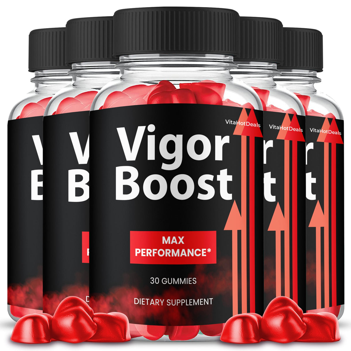 Vigor Boost Gummies (5 Pack)