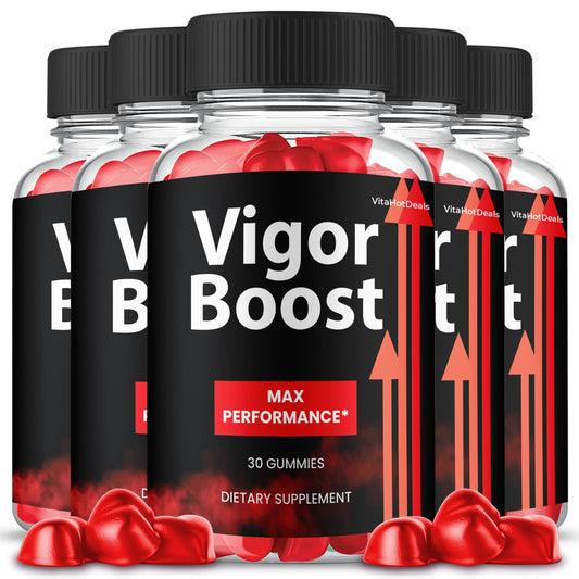Vigor Boost Gummies (5 Pack) | Daily Formula