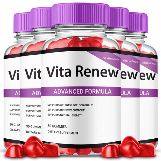Vita Renew ACV Gummies (5 Pack) | Daily Formula
