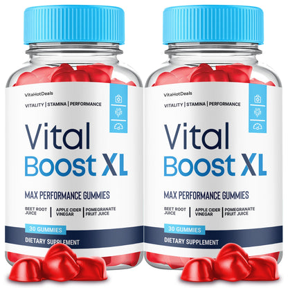 Vital Boost XL Gummies (2 Pack) | Daily Formula